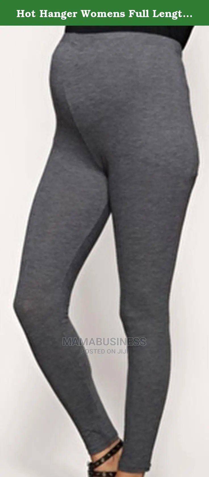 Over the Bump Pregnancy Maternity Leggings - Grey