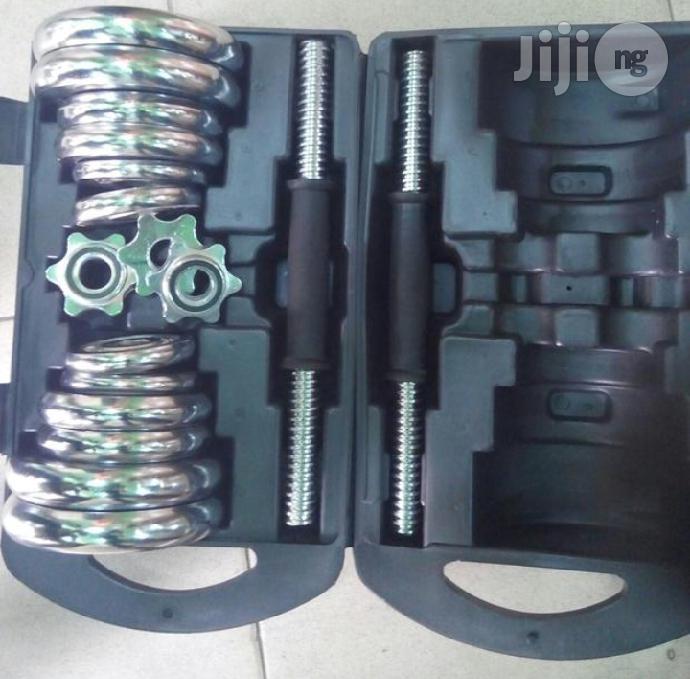 20kg Dumbbell Press With Case