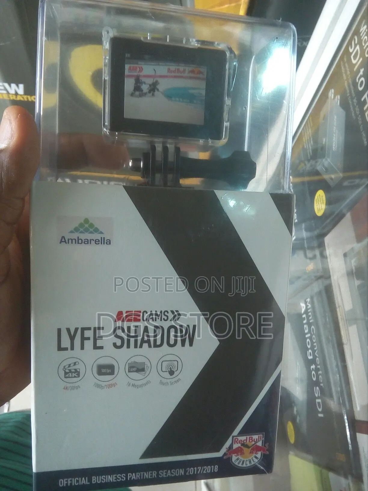 AEE Sport 4k Video Ambarella Lyfe Shadow Waterproof Bike Car