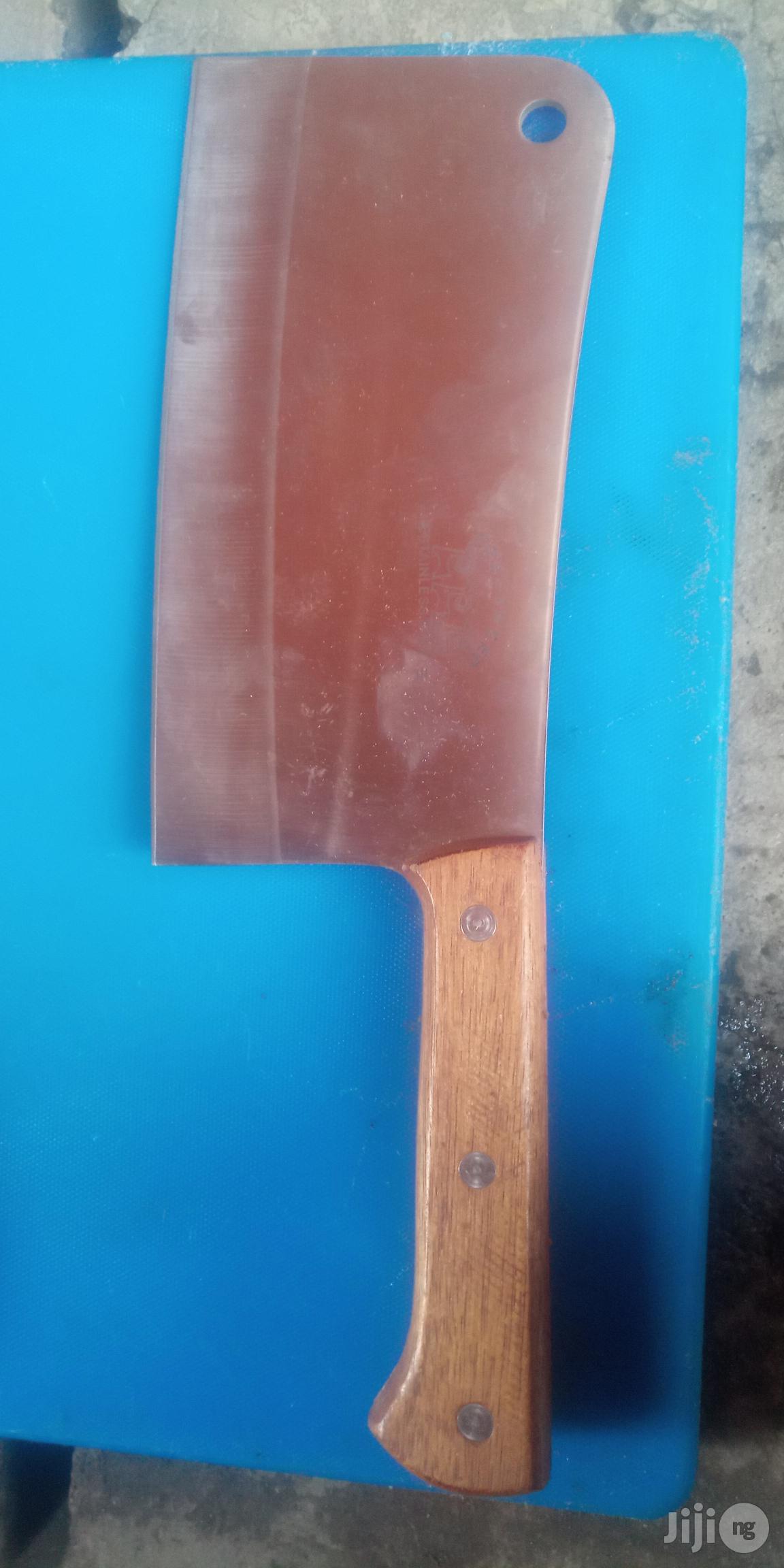 Cetering Cheff Knife And Butcher Knife