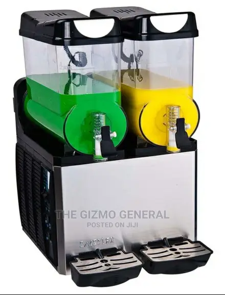 Slush Machine Juice Dispenser - 2 Tank