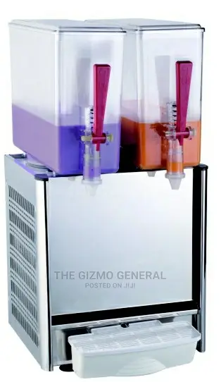 Slush Machine Juice Dispenser - 2 Tank