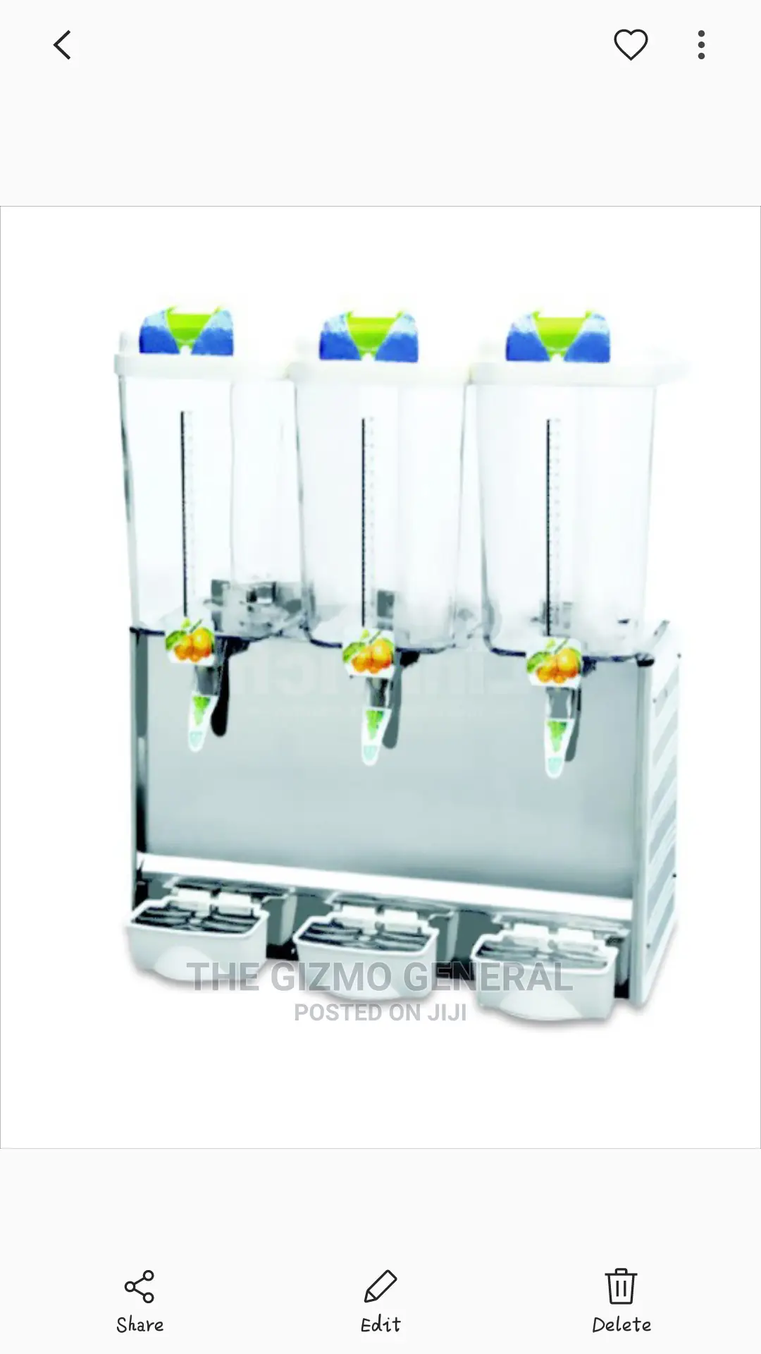 Slush Machine And Juice Dispenser - 3 Tank