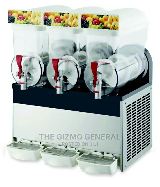 Slush Machine And Juice Dispenser - 3 Tank