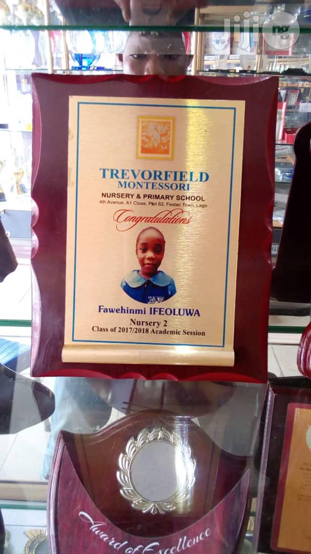 Wooden Plaque