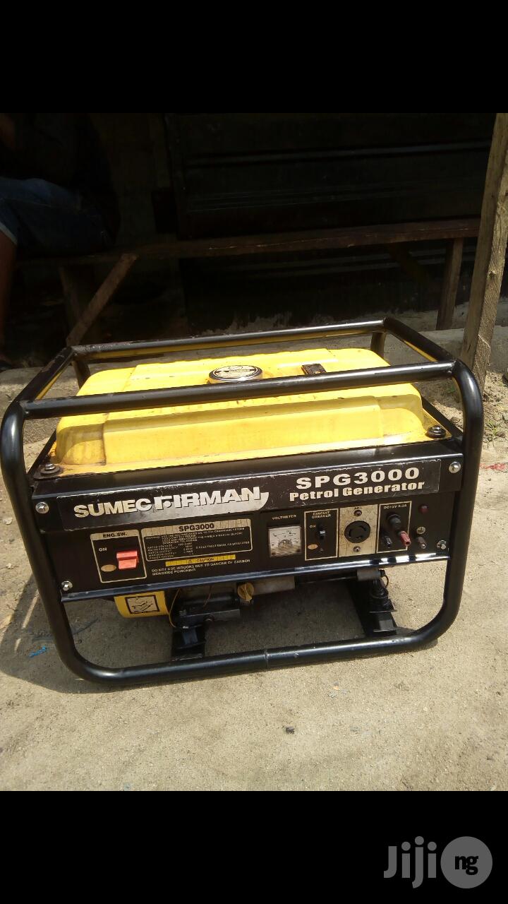 Very Strong Clean 2.8kva SUMEC FIRMAN SPG3000 Copper Gen