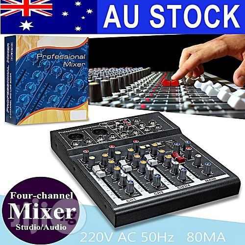 Pro 4 Channels Mixer