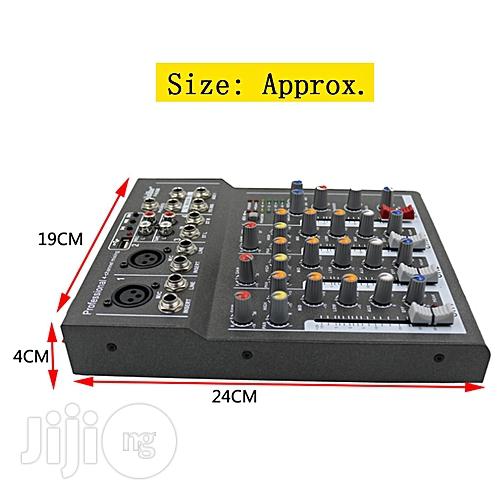 Pro 4 Channels Mixer