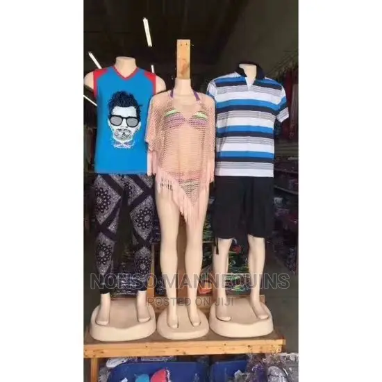 Headless Armless Male Plastic Mannequins