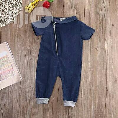 Children Denim Jumpsuits Romper
