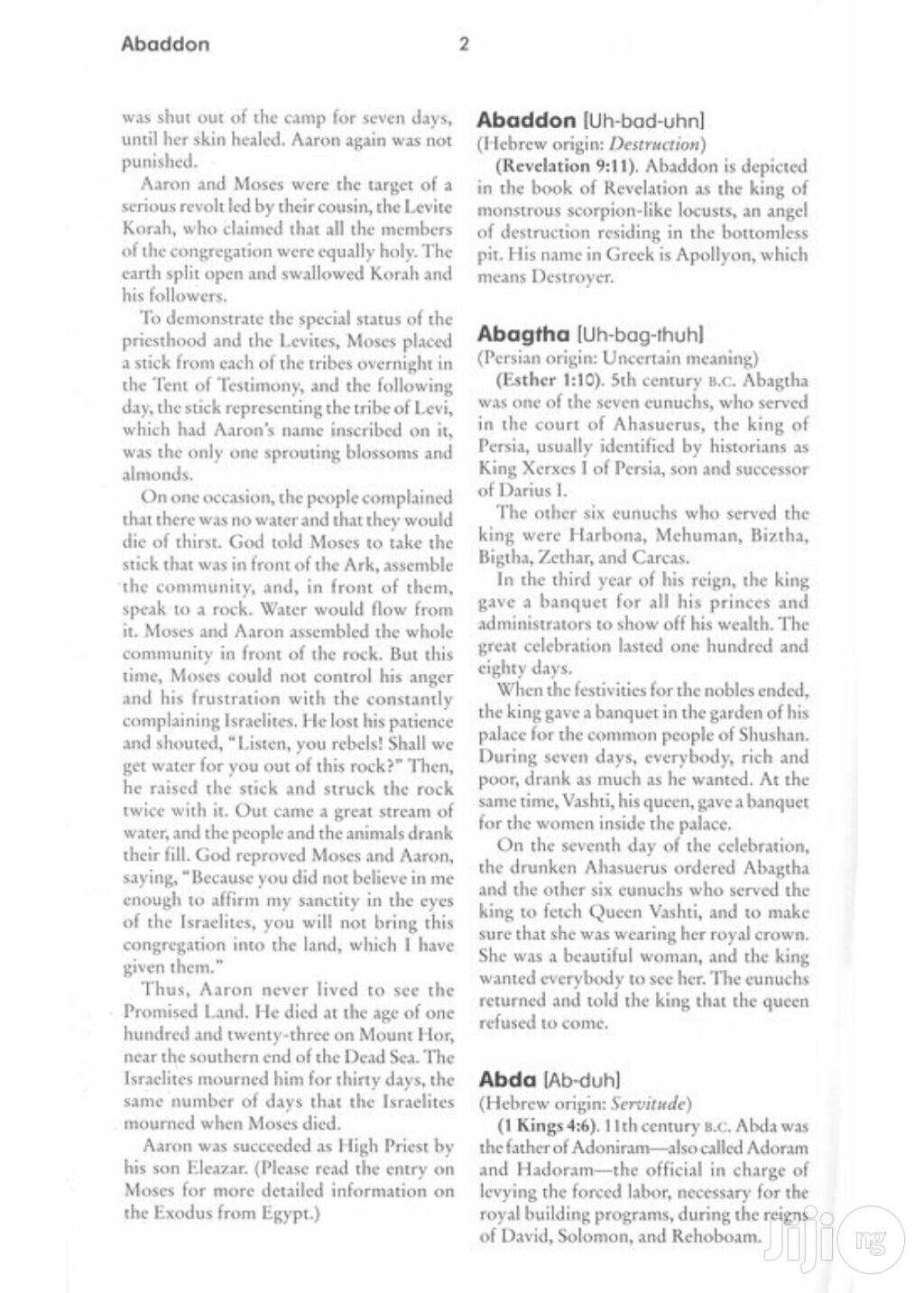 The Ultimate Who's Who In The Bible By: David Mandel