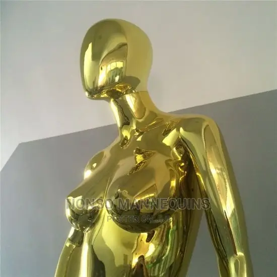 Gold And Silver Male And Female Mannequin Available