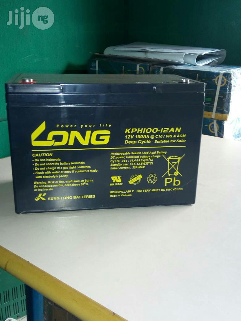 Long Battery Deep Cycle 12v 100ah
