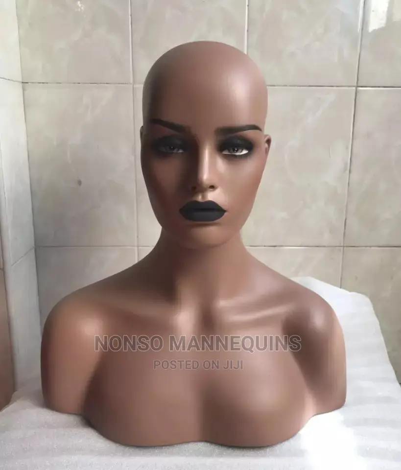 High End Lukury Realistic Female Mannequin Head