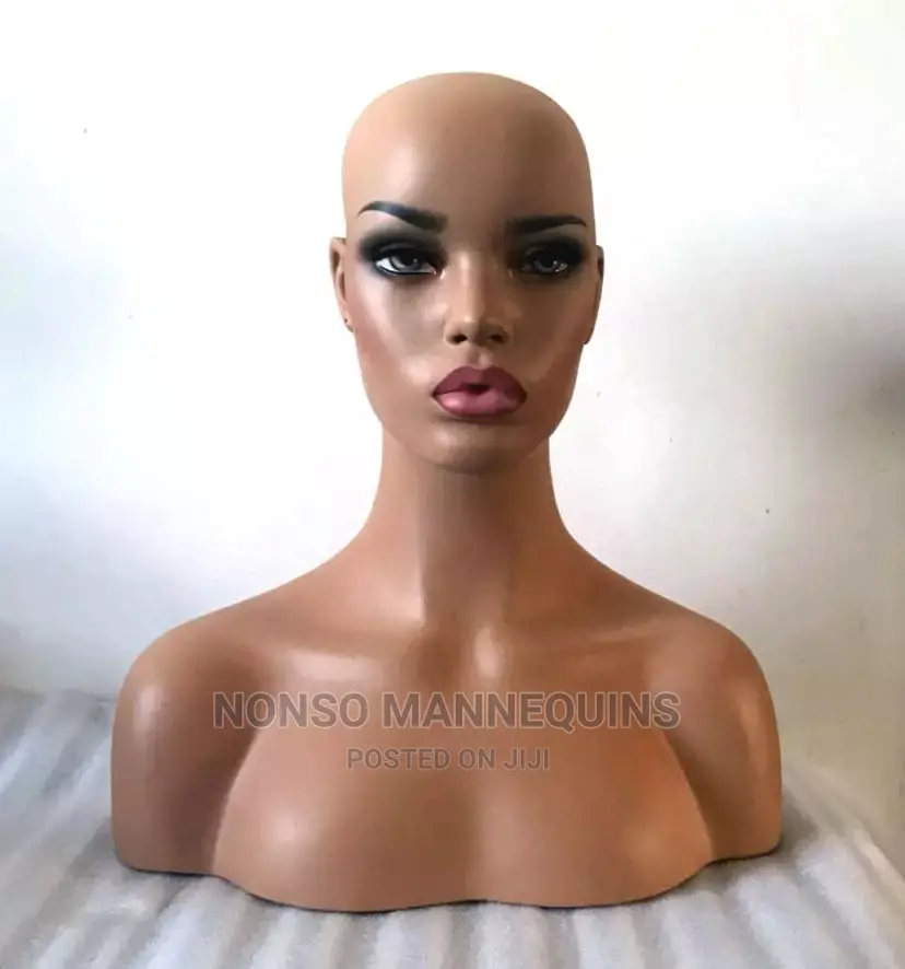 High End Lukury Realistic Female Mannequin Head