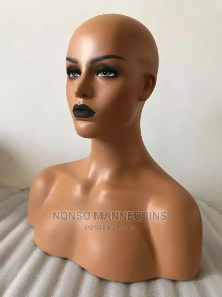 High End Lukury Realistic Female Mannequin Head