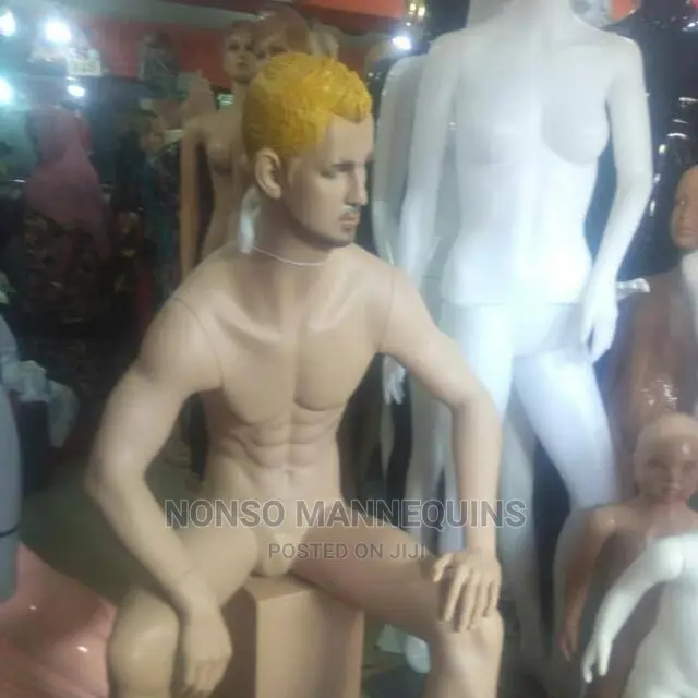 Sitting Down Male Display Mannequin