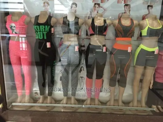 Big Breast Female Mannequin and Male Headless Mannequin
