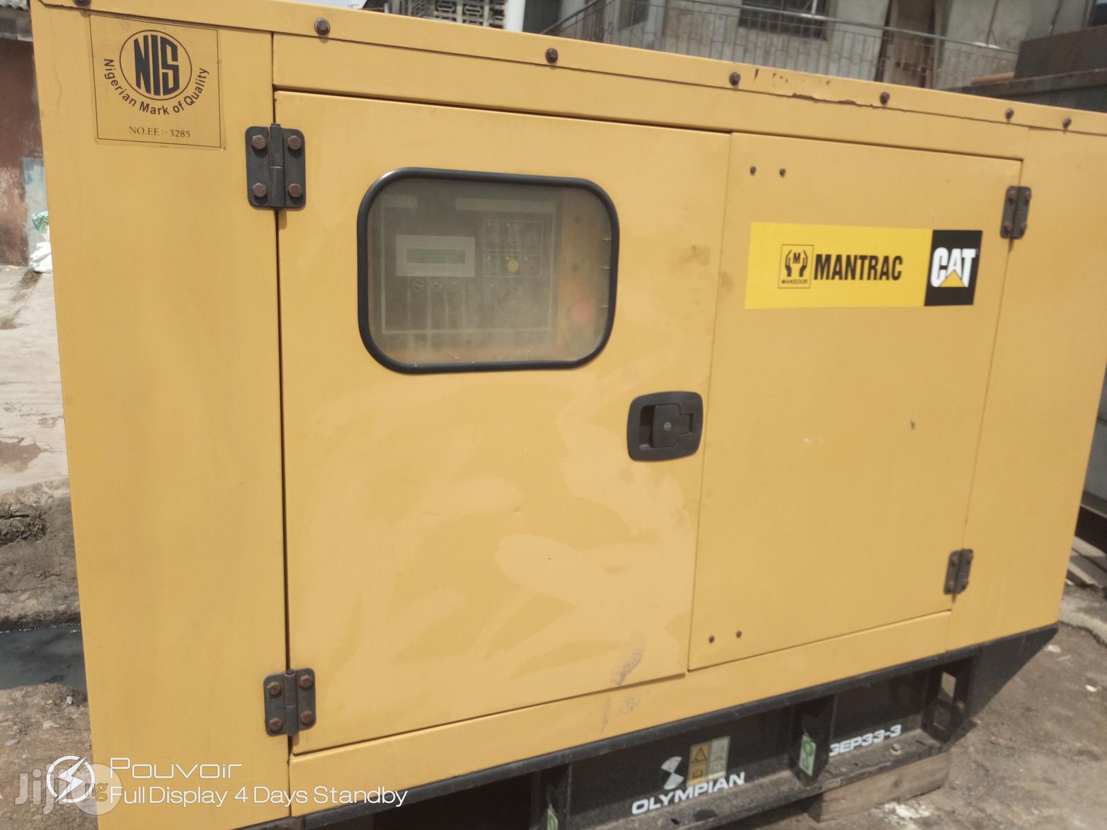 Almost New 33kva Mantrac Generator