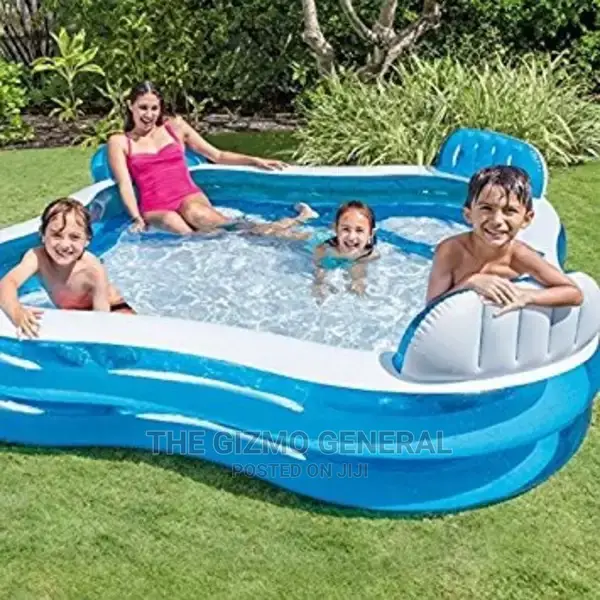 Intex Swim Centre Family Pool With Seats - 229 X 229 X 66cm
