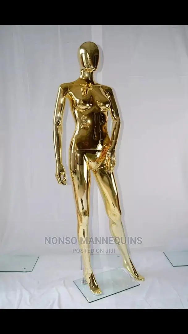 R4 Module Gold Chrome Display Mannequin