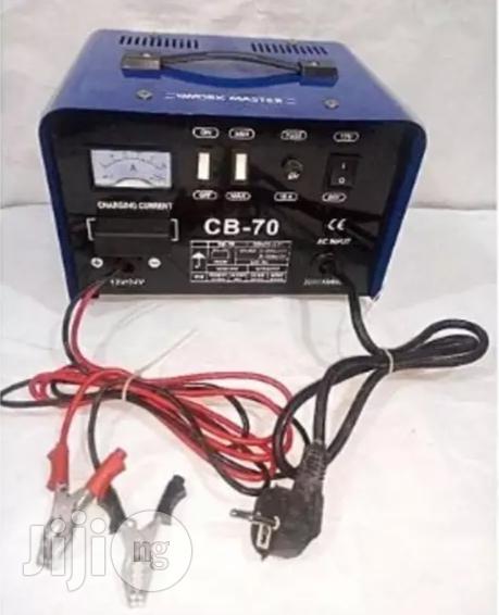 Work Master Heavy Duty Car Battery Charger - 70amps