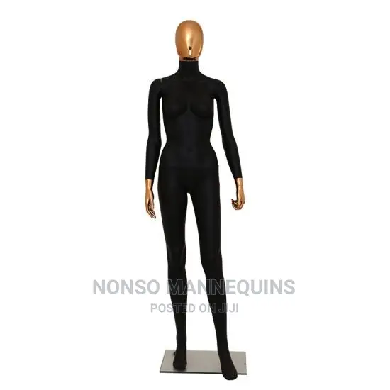 Gold and Black Matt Female Mannequins