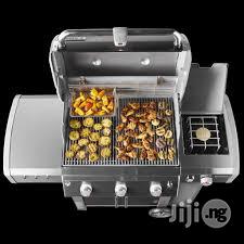 Commercial Outdoor Gas Bbq With Grill. 18/10 Stainless Steel