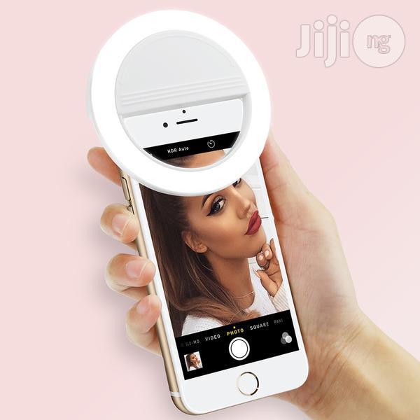 3-In-1 Camera Lens With Selfie Ring Light