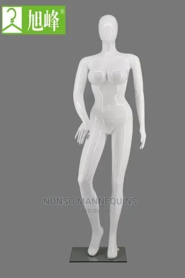 Window Display Big Breast Glossy Female Mannequin