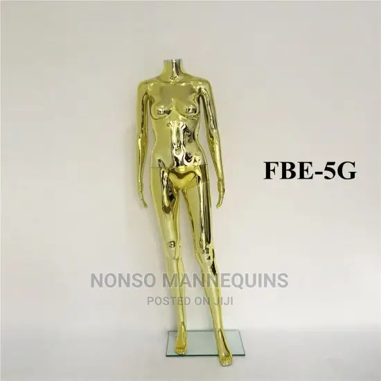 Hot Sale Window Fashion Gold Female Mannequin