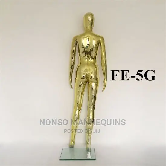 Hot Sale Window Fashion Gold Female Mannequin
