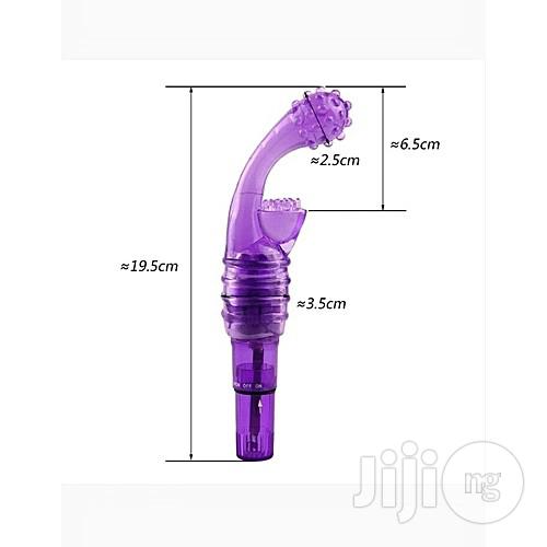 Waterproof Soft Clitoris And Vaginal G Spot Massager