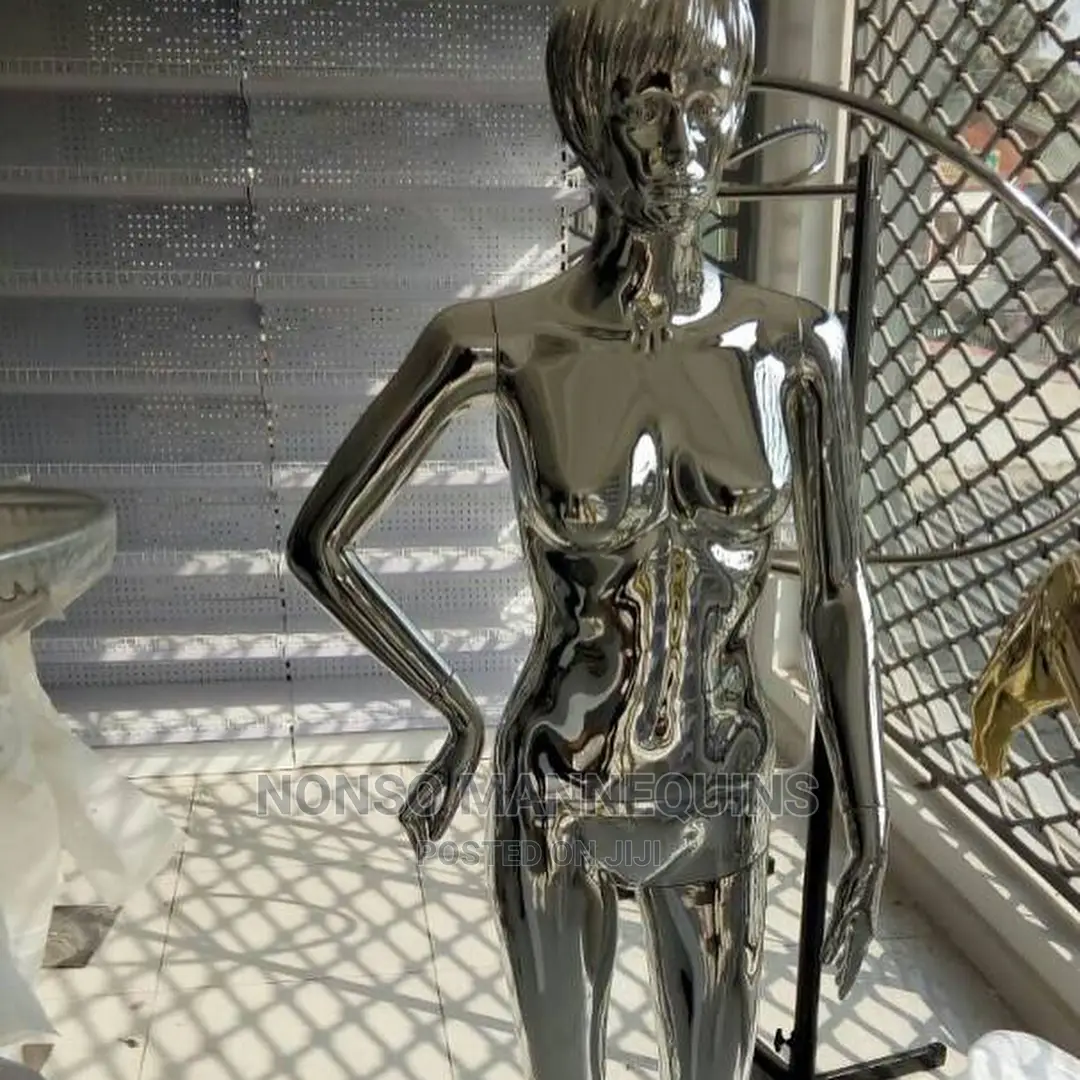 High Quality Silver and Gold Chrome Mannequins