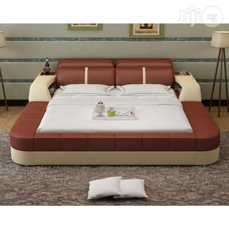 Ambassador Luxury Leather Bed 6 by 4.5
