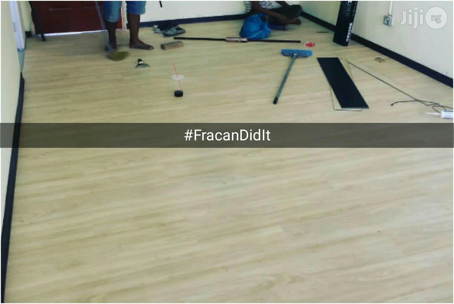 Enhanced Luxury PVC Wood Like Floor Now in Abuja