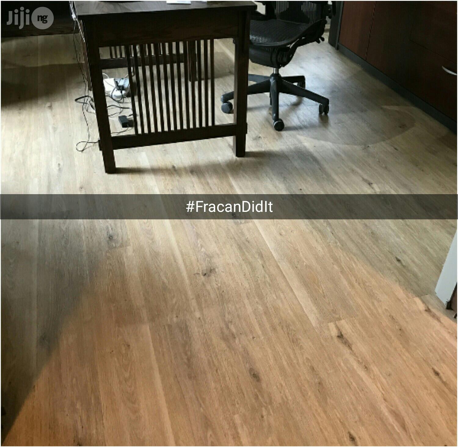 Enhanced Luxury PVC Wood Like Floor Now in Abuja