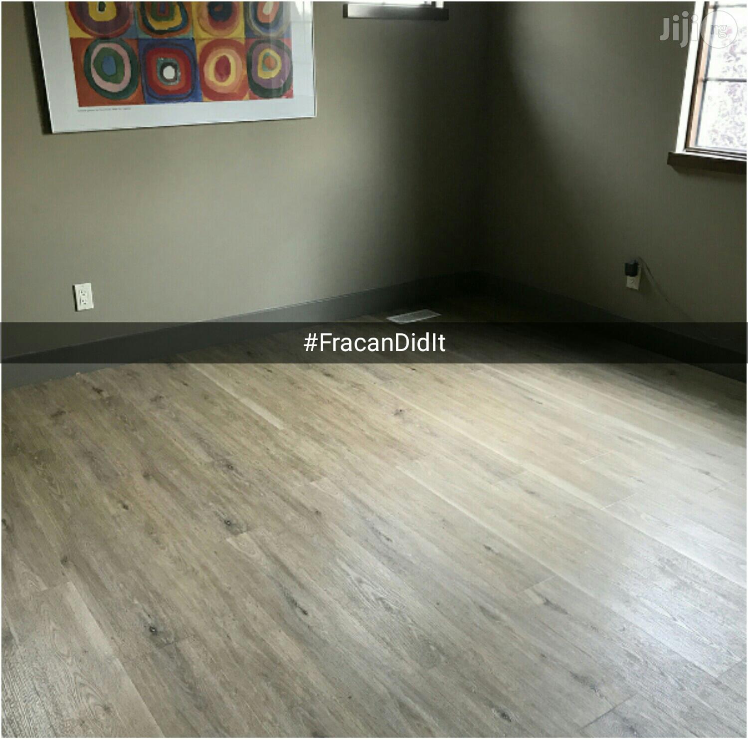 Enhanced Luxury PVC Wood Like Floor Now in Abuja