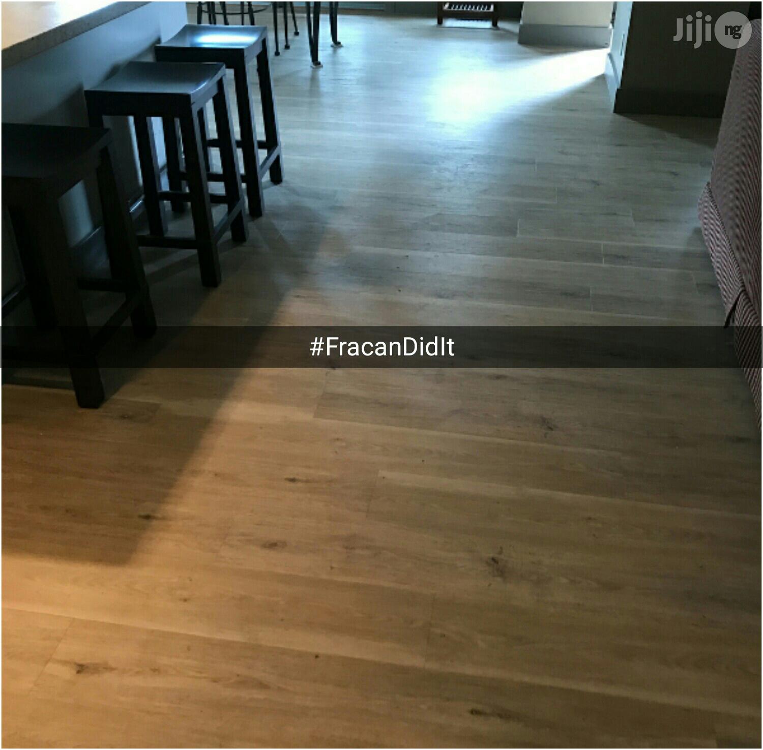 Enhanced Luxury PVC Wood Like Floor Now in Abuja