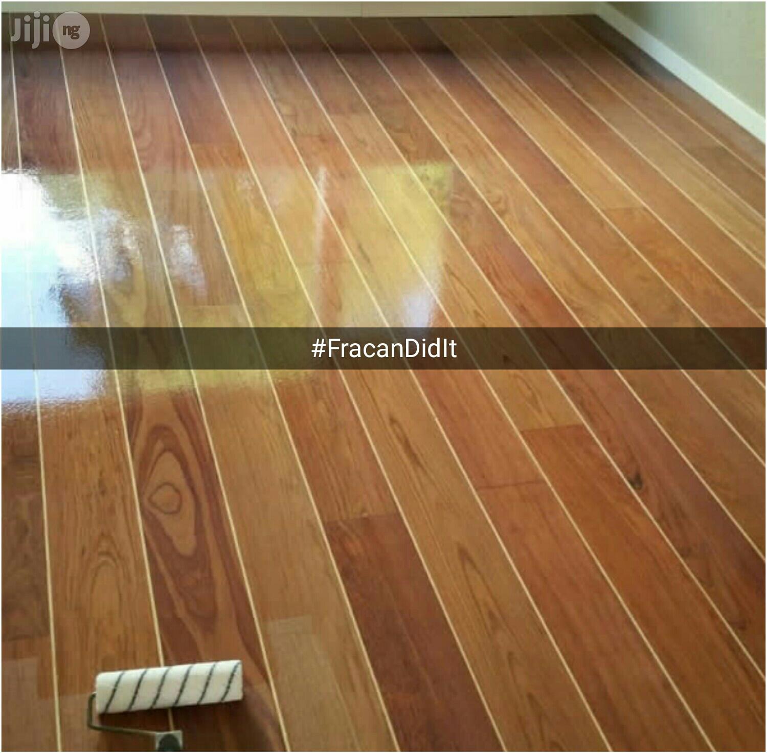Laminate Wood-Like PVC Flooring Now in Abuja