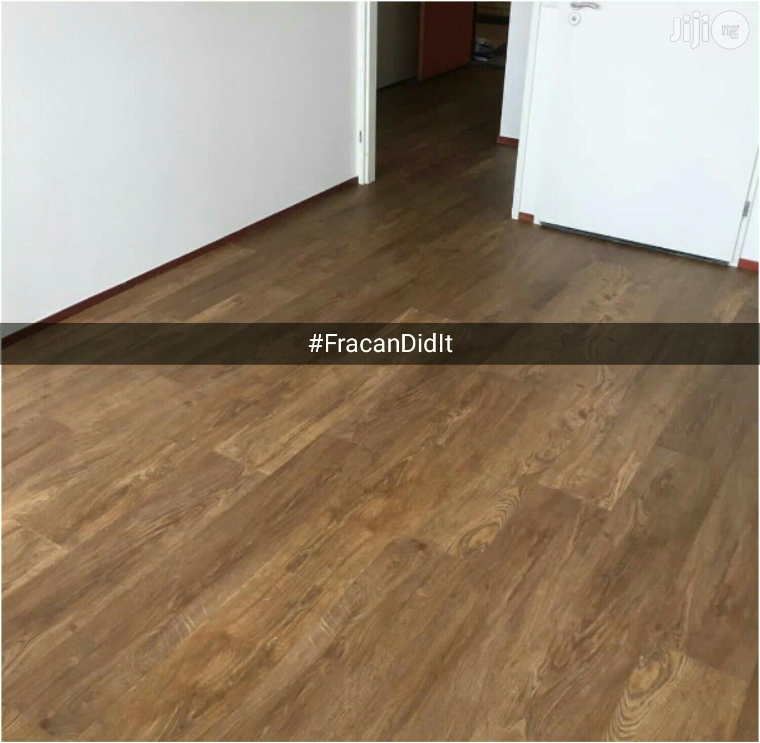 Laminate Wood-Like PVC Flooring Now in Abuja