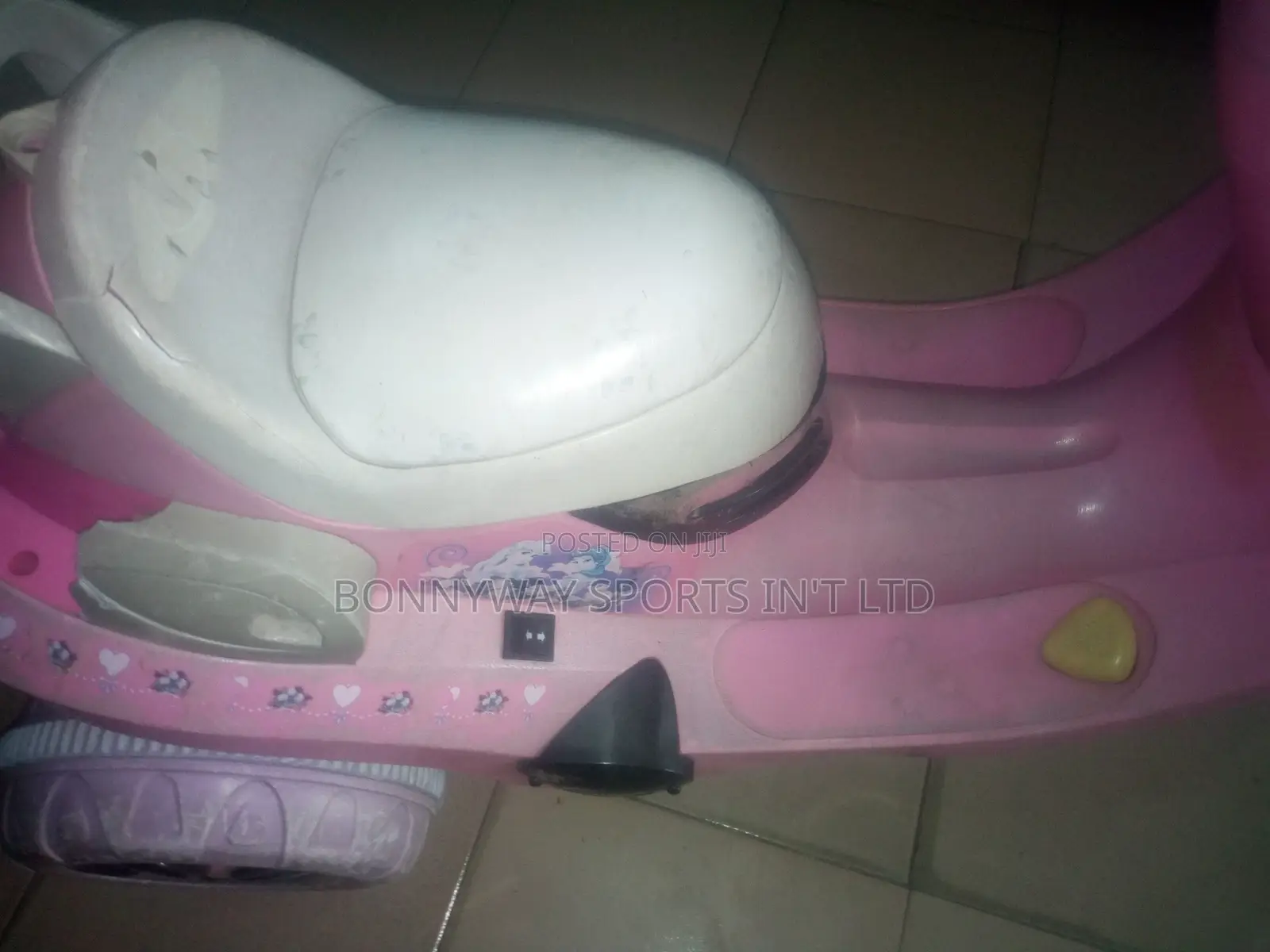 Children Rechageable Tokunbo Power Bike With Reversal