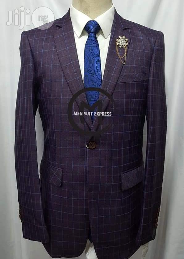 Turkish Red Valention Men's Suits