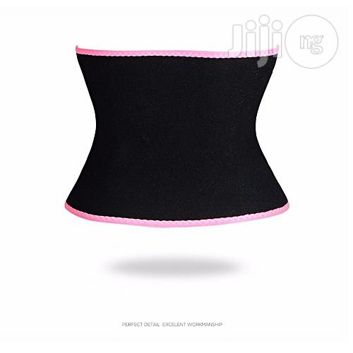 Unisex Sport Body-shaping Bellyband Sexy Underwear Sweat Absorbing Corset Abdomen Belt Color:Yellow Size:L Generic