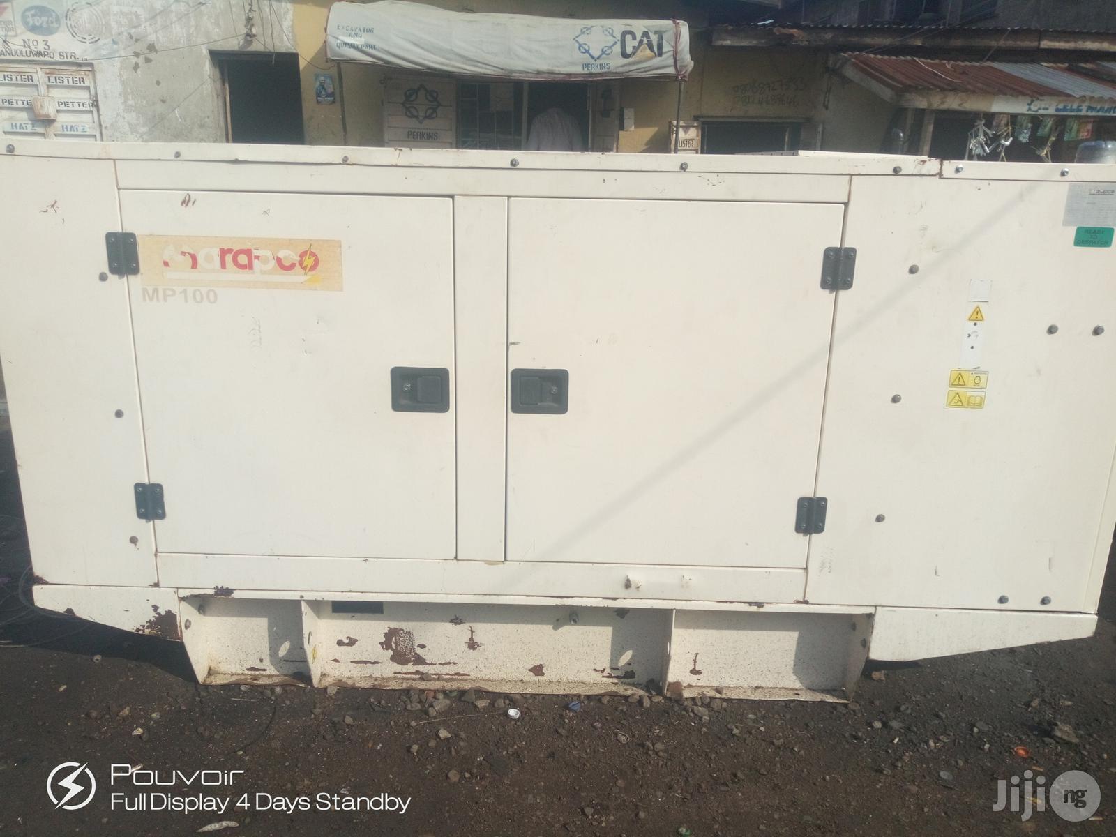 Almost New 100kva Perkins Generator