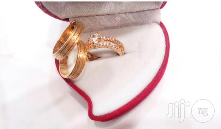 Original Romanian Gold Wedding Engagement Ring RG10- Gold