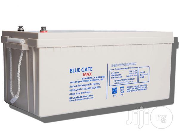 Bluegate Max 200ah/12v Battery Deep Cycle