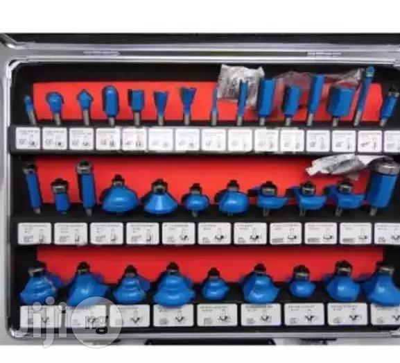 Wood Cutting Bit Tool Set - 8/6mm - 35 PCS