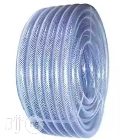 5/8" Clear Braided PVC Hose - 50m