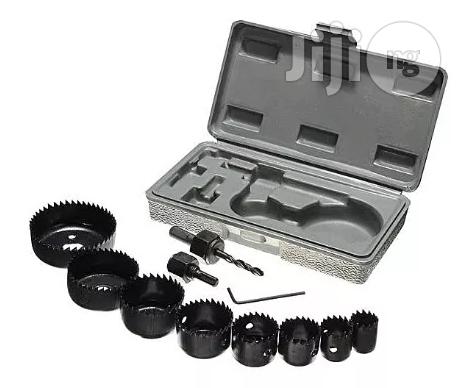 11 Pieces Hole Saw Kit Wood Metal Cutting Drill